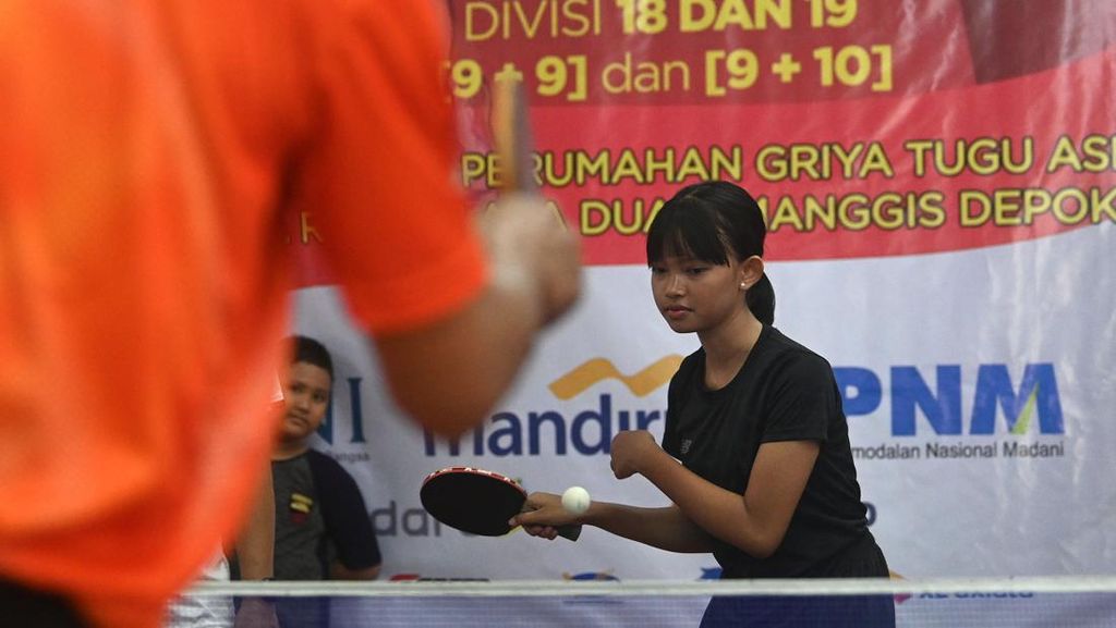 Penjarigan Bibit Muda Atlet Tenis Meja Penjarigan Bibit Muda Atlet Tenis Meja