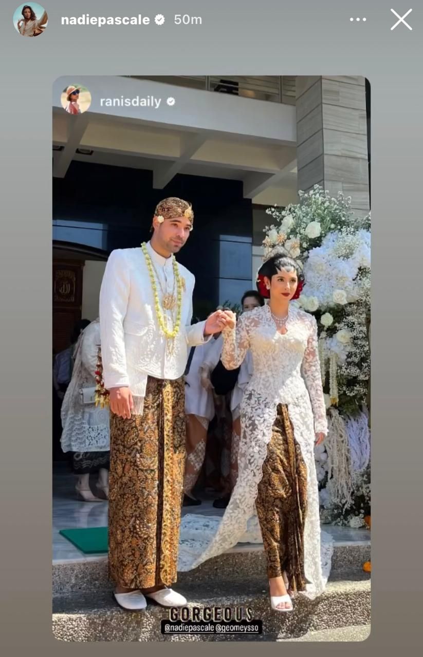 Pernikahan Nadine Kaiser, anak Susi Pudjiastuti