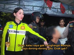 Penegasan Polri Soal Video Viral Polwan Tegur Warga Sedang Makan