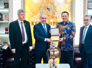 Terima Mohammad Shtayyeh, Bamsoet: RI Tegas Dukung Palestina Merdeka Terima Mohammad Shtayyeh, Bamsoet: RI Tegas Dukung Palestina Merdeka