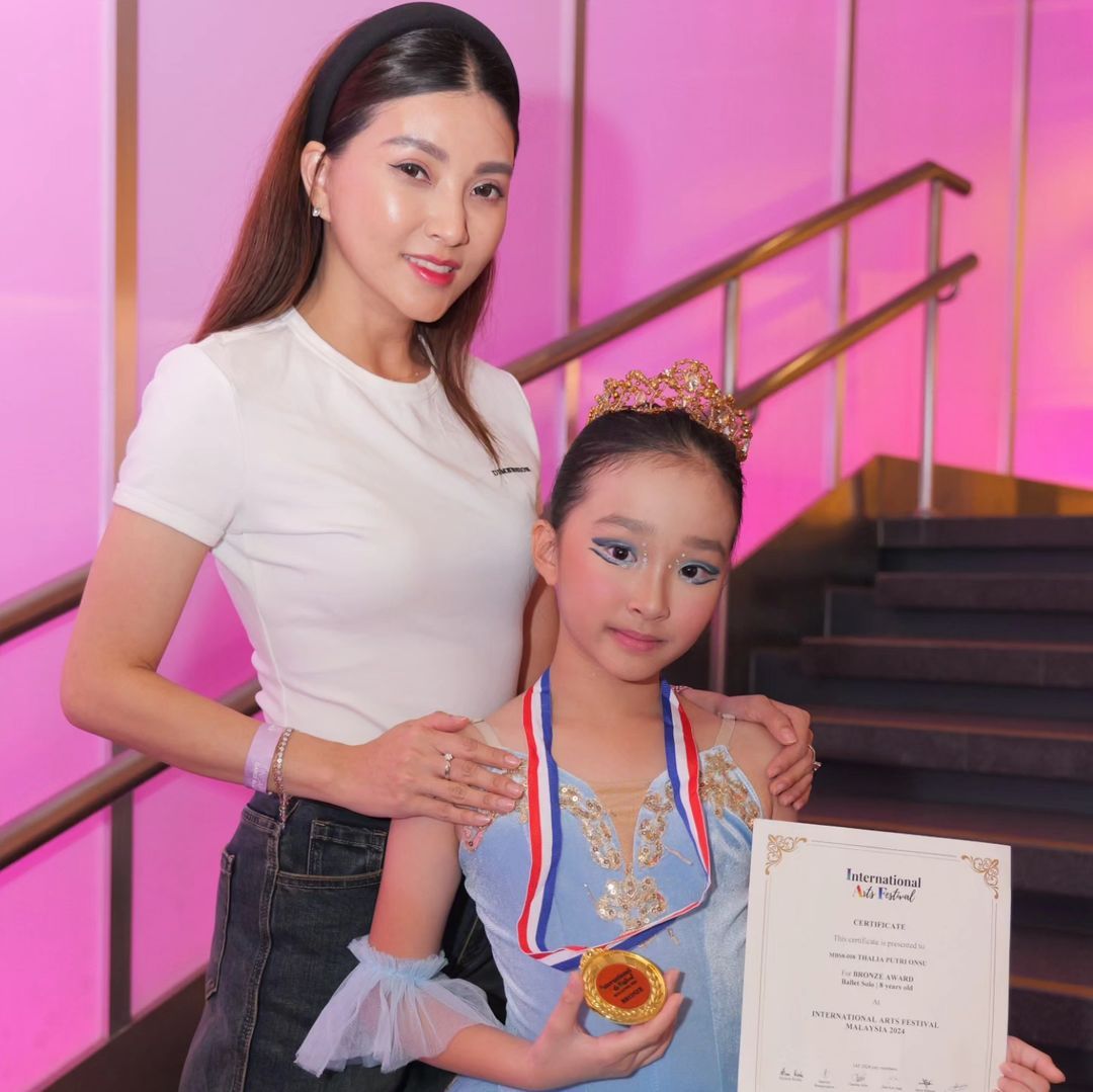 Thalia Putri Onsu raih perunggu kompetisi balet