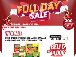 Belanja Mie Instan Lebih Hemat di Transmart Full Day Sale! Yuk Buruan Borong