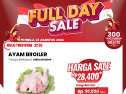 Murah Banget! Ayam Broiler Murah Cuma Rp 28 Ribuan di Transmart Full Day Sale