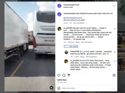 Viral Truk Kecelakaan Gegara Tak Paham Kode Lampu Sein Bus