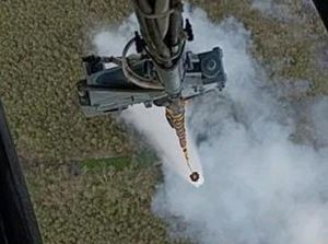 Armada Bertambah, 11 Heli Water Bombing di Sumsel Fokus Atasi Karhutla