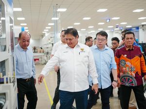 Airlangga Resmikan Kawasan Industri di Batam, Ungkap Investasi US$ 17,66 T