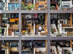Sekilas Nggak Ada Bedanya, Wujud Apartemen Mirip Banget Rumah Boneka Sekilas Nggak Ada Bedanya, Wujud Apartemen Mirip Banget Rumah Boneka