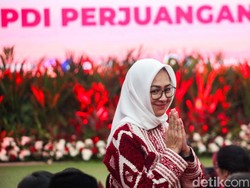Kala Berkali-kali Megawati Sebut Nama Airin Saat Pidato