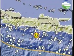 Gempa M 5,8 Guncang Yogyakarta, Tak Berpotensi Tsunami