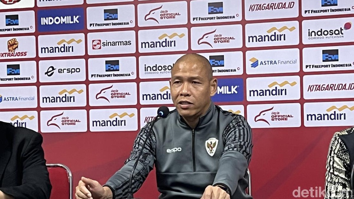 Pelatih Timnas Indonesia U17, Nova Arianto. (Foto: Mahendra/detikBali)