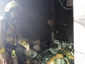 Penampakan Titik Kebakaran di RSPP Jaksel