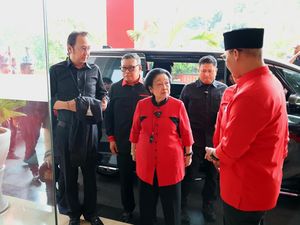 Megawati Tiba di DPP PDIP Jelang Pengumuman Cakada Gelombang III