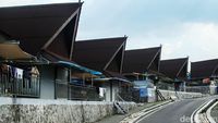 Melihat Kondisi Rest Area Gunung Mas Tempat Relokasi PKL Puncak