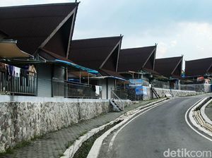 Melihat Kondisi Rest Area Gunung Mas Tempat Relokasi PKL Puncak