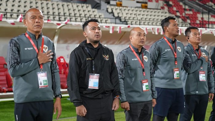 Pelatih Timnas Indonesia U-17, Nova Arianto.