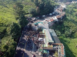 191 Kios Liar di Puncak Bogor Telah Dibongkar, Sisa 5 Rumah Tinggal