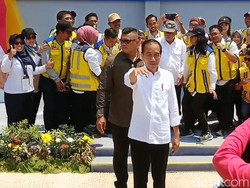 Resmikan Pasar Gintung, Jokowi Singgung Curhat Pedagang 2 tahun Lalu