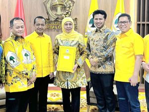 Tak Terlena Survei, Golkar Targetkan Khofifah-Emil Menang 70% di Jatim