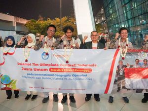 Tim Indonesia Juara Umum di Olimpiade Geografi Internasional iGeo 2024! Tim Indonesia Juara Umum di Olimpiade Geografi Internasional iGeo 2024!