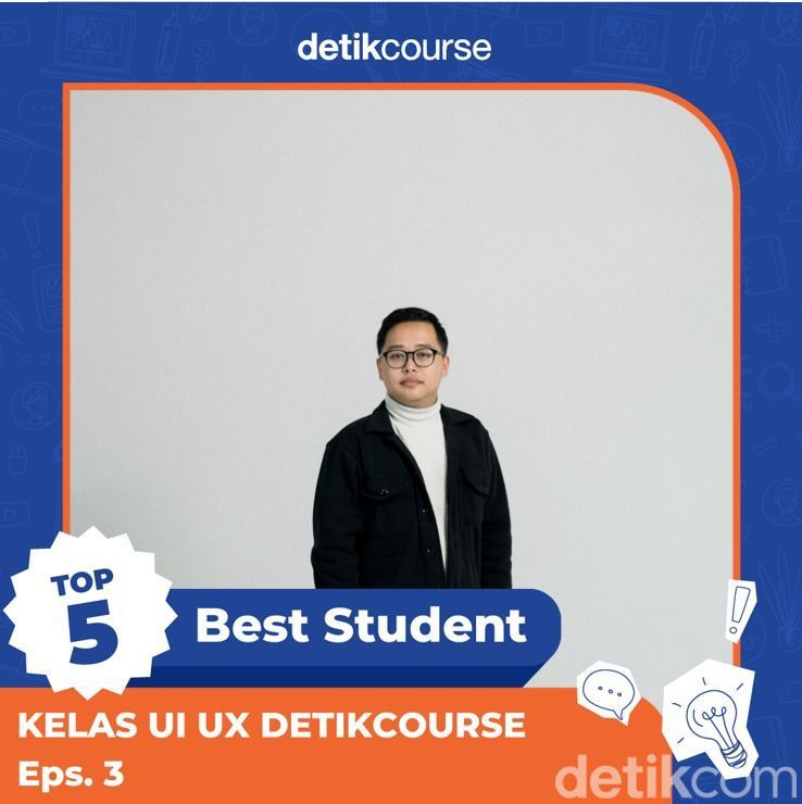 Top 5 peserta terbaik UI/UX detikCourse Episode 3