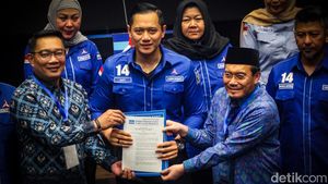 AHY Serahkan Rekom Pilgub ke RK, Dedi Mulyadi, dan Ahmad Luthfi