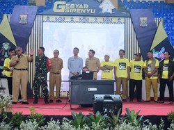 Rilis Program Gebyar Sipenyu, Bapenda Sukabumi Beri Hadiah Umrah