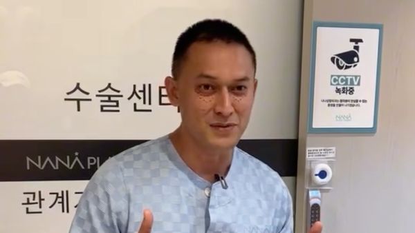 8 Potret Indra Bruggman di Korea, Liburan Sekaligus Jalani Oplas Wajah