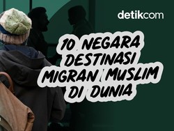 10 Negara Destinasi Migran Muslim Terbanyak di Dunia