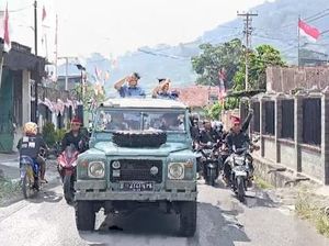 Daftar Pilkada di KPU Lubuklinggau, Rachmat-Rustam Tunggangi Land Rover 1983
