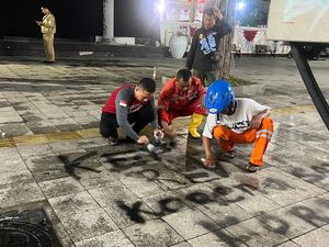Pemkot Semarang Perbaiki Fasilitas Umum yang Rusak Imbas Demonstrasi