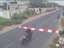 Palang Pintu KA di Ngadiluwih Kediri Sudah 3 Kali Rusak Tertabrak