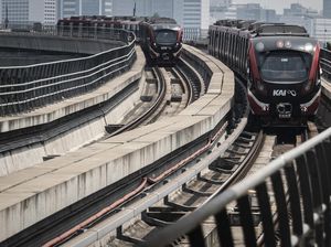 LRT Jabodebek Bakal Tambah 2 Trainset Maret LRT Jabodebek Bakal Tambah 2 Trainset Maret