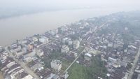 Penampakan Kabut Asap Karhutla Selimuti Wilayah Jambi