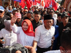 Sugiri-Lisdyarita Daftar Pilbup Ponorogo ke KPU di Hari Pertama