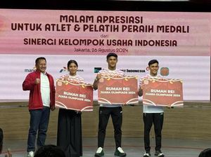 Atlet RI Peraih Medali Olimpiade 2024 Dapat Hadiah Rumah Tipe 36! Atlet RI Peraih Medali Olimpiade 2024 Dapat Hadiah Rumah Tipe 36!