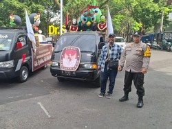Si Jali Maskot Pilkada Jatim 2024 Disosialisasikan di Kota Malang