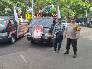 Si Jali Maskot Pilkada Jatim 2024 Disosialisasikan di Kota Malang Si Jali Maskot Pilkada Jatim 2024 Disosialisasikan di Kota Malang
