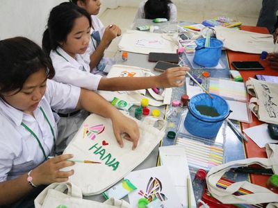 Antusias Siswa Sekolah Asah Keterampilan