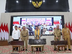 Buka Pencanangan Gerbangdutas di Kalbar, Tito Bicara Peran BNPP