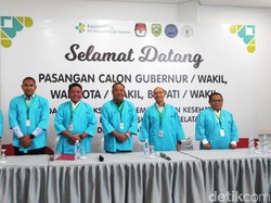 3 Paslon Calon Kepala Daerah di Sumsel Mulai Jalani Tes Kesehatan