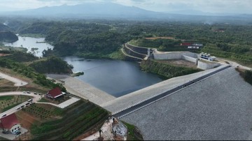 Besok Diresmikan Jokowi, Bendungan Leuwikeris Pasok Air Irigasi ke 11.216 Ha Lahan