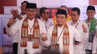Diusung 15 Parpol, RK-Suswono Daftar Pilgub Jakarta