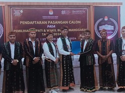 KPU Kembalikan Berkas Pendaftaran Maksi-Ronald di Pilbup Manggarai