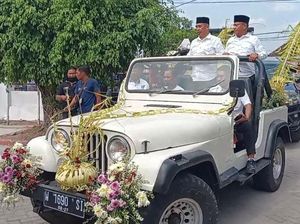 Hari Wuryanto-dr Purnomo Daftar Pilbup Madiun Naik Jip Janur Kuning Hari Wuryanto-dr Purnomo Daftar Pilbup Madiun Naik Jip Janur Kuning