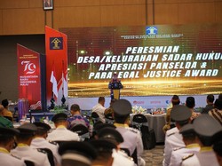 Kemenkumham Resmikan 56 Desa/Kelurahan Sadar Hukum di NTB