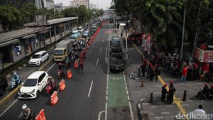Suasana KPU Jakarta Hari Kedua Pendaftaran Paslon Pilgub