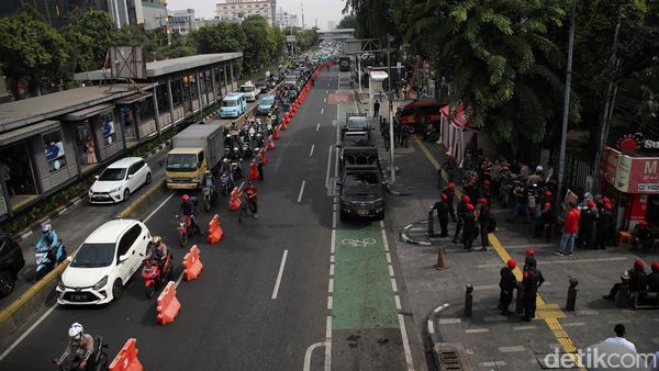 Suasana KPU Jakarta Hari Kedua Pendaftaran Paslon Pilgub