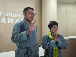 Luluk Nur Hamidah-Lukmanul Khakim Tes Kesehatan untuk Pilgub Jatim