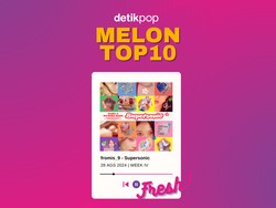 fromis_9 Eksis Lagi di Chart Melon Top 100