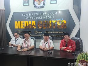 Usai Deklarasi, Rodi-Imam Daftar Pilwako di KPU Lubuklinggau